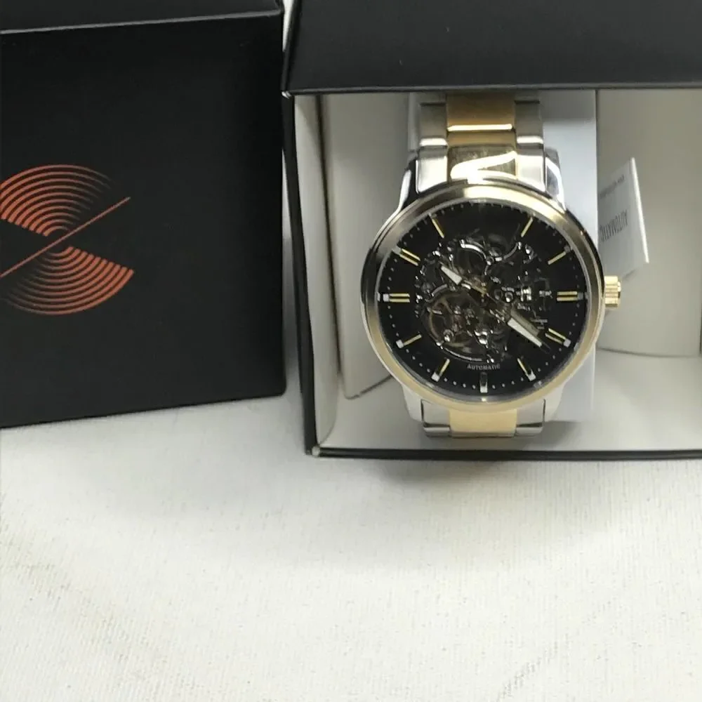 Watch Station Auto Stainless Watch NWT - Picture 2 of 7